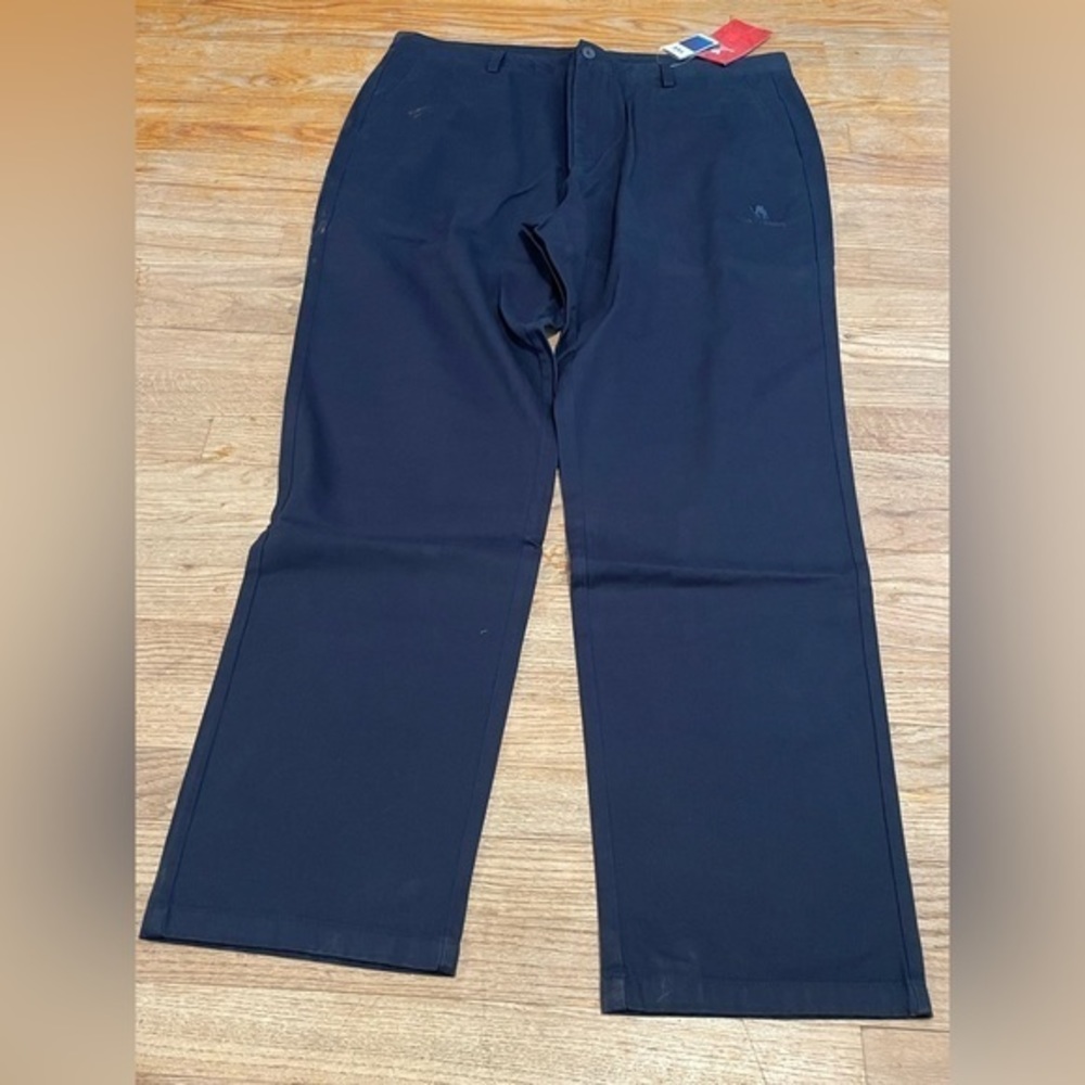 Navy blue camel crown work pants size 42‎ NWT